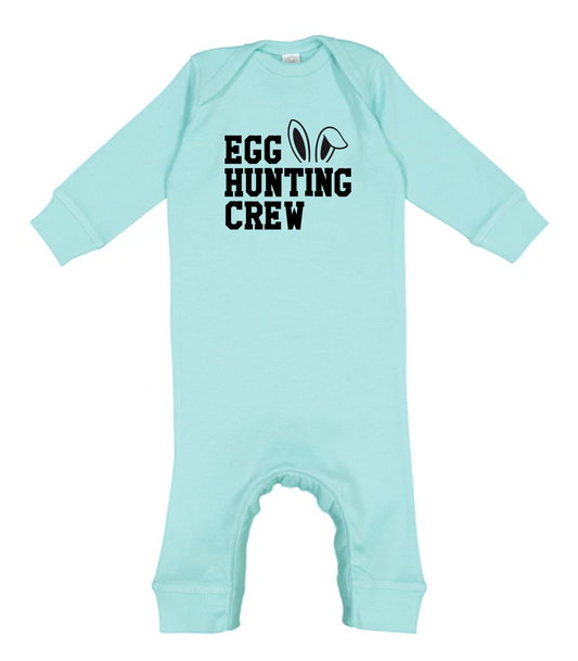 INFANT EGG HUNTING CREW ROMPER