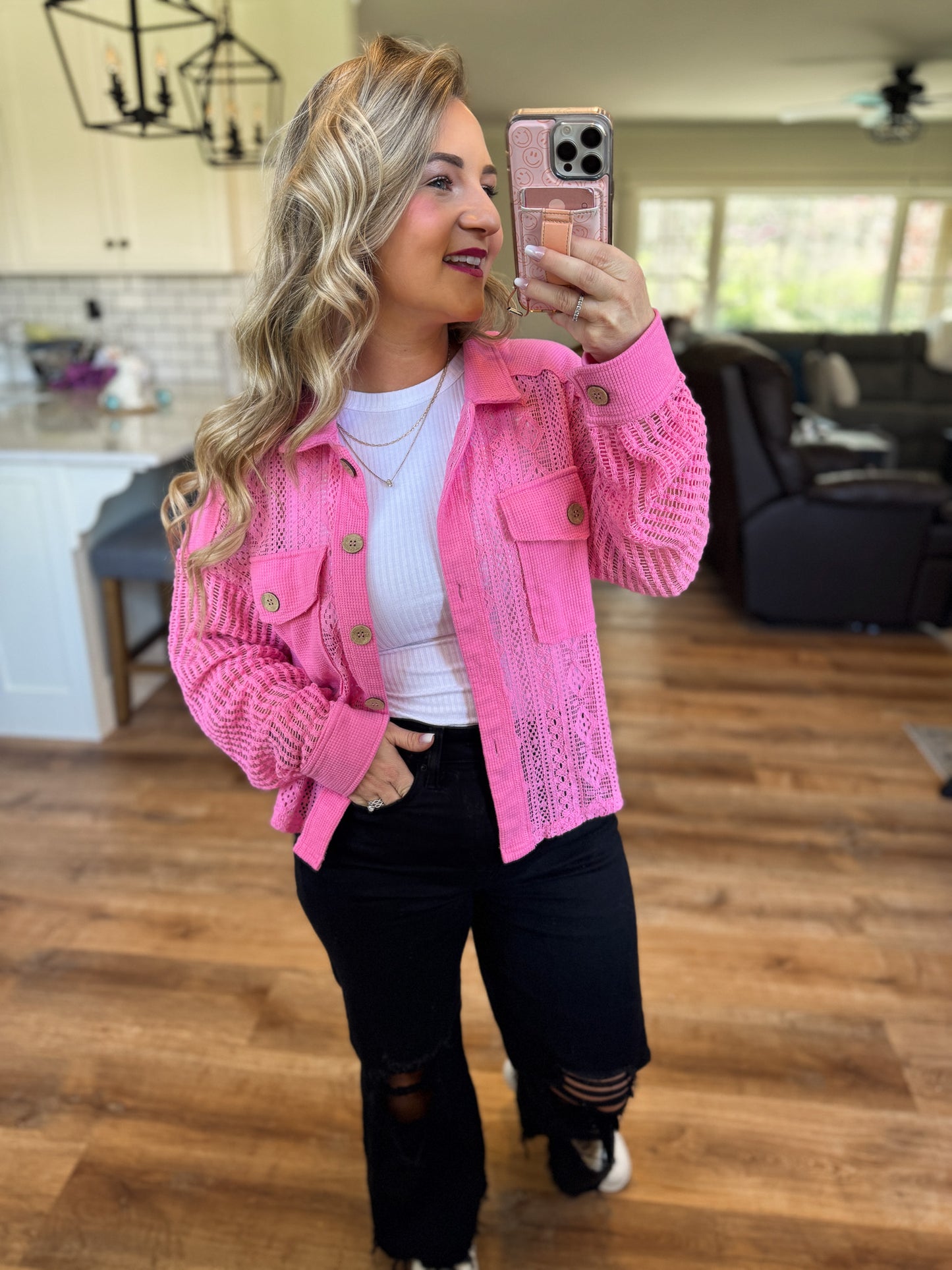 NEED YOU MORE LACE SHACKET