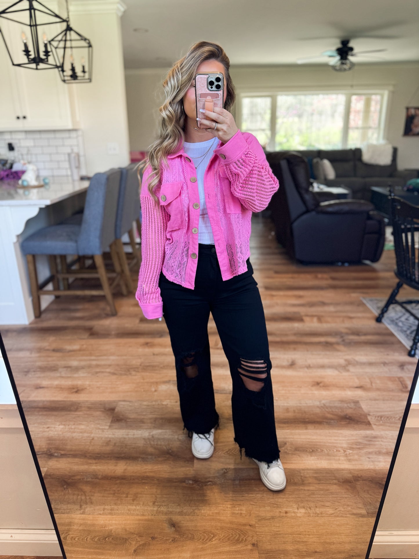 NEED YOU MORE LACE SHACKET