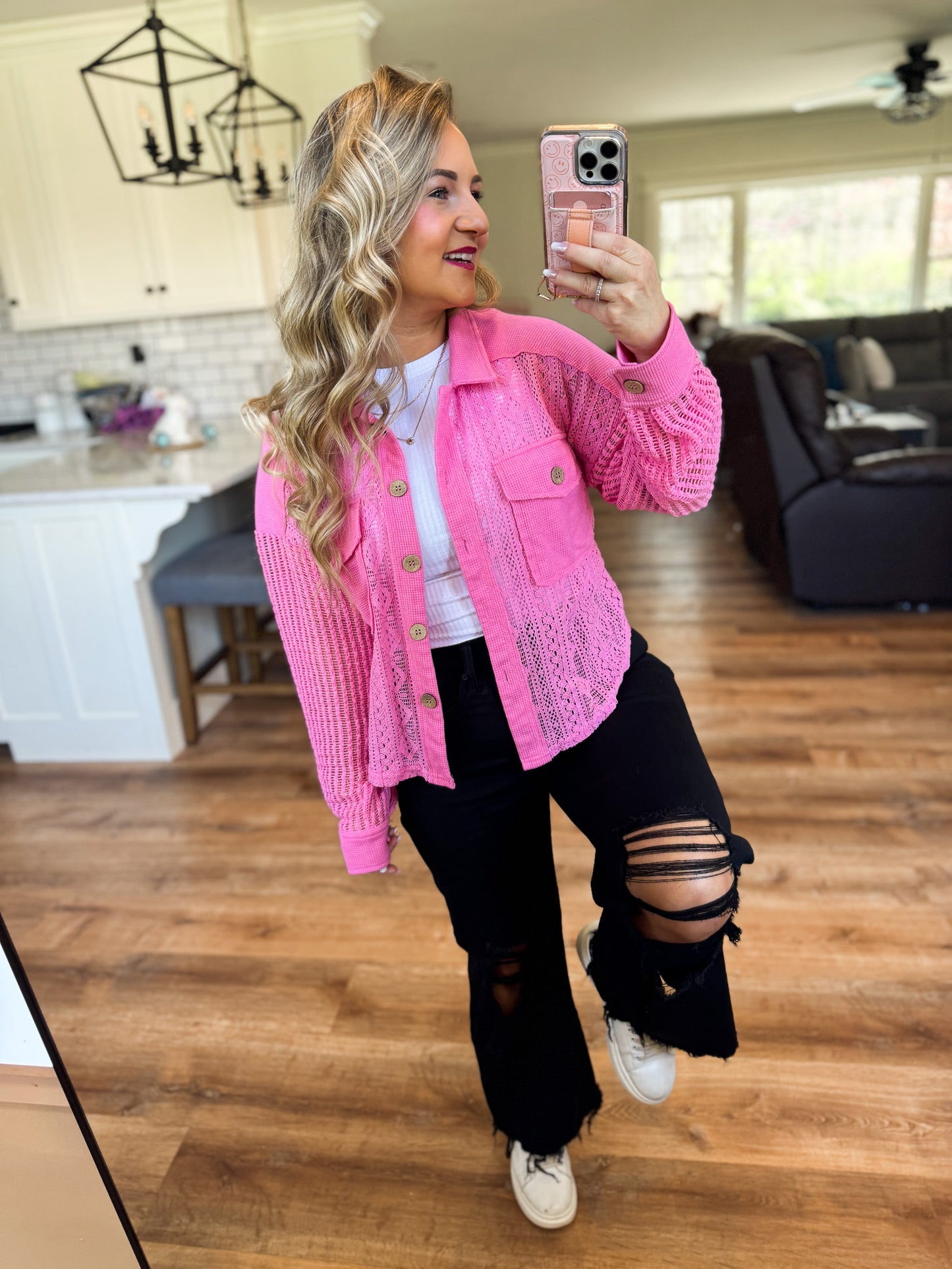 NEED YOU MORE LACE SHACKET
