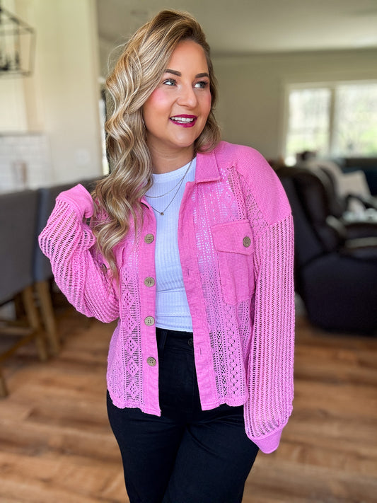 NEED YOU MORE LACE SHACKET