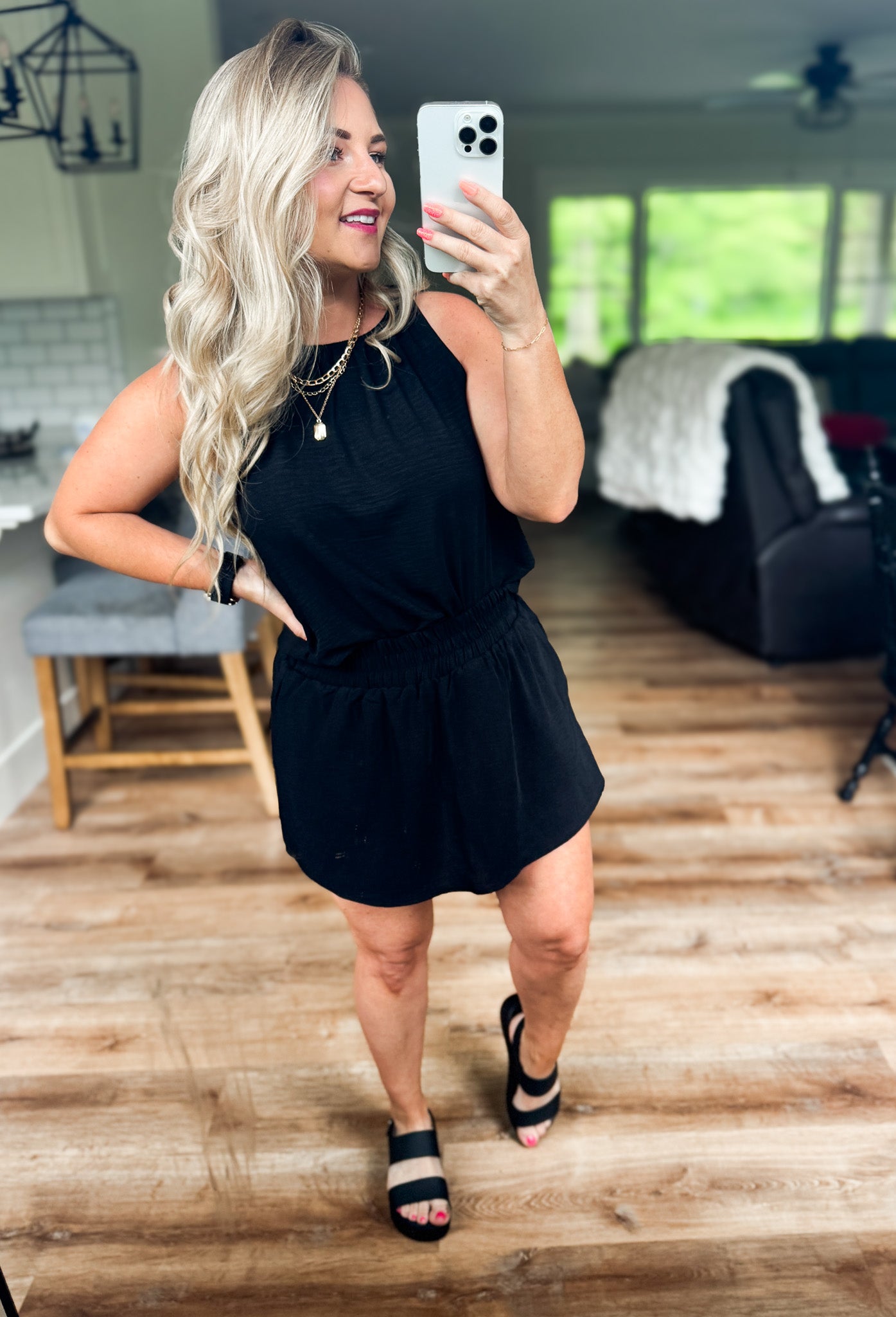 BROOKLYN AIRFLOW SKORT - BLACK