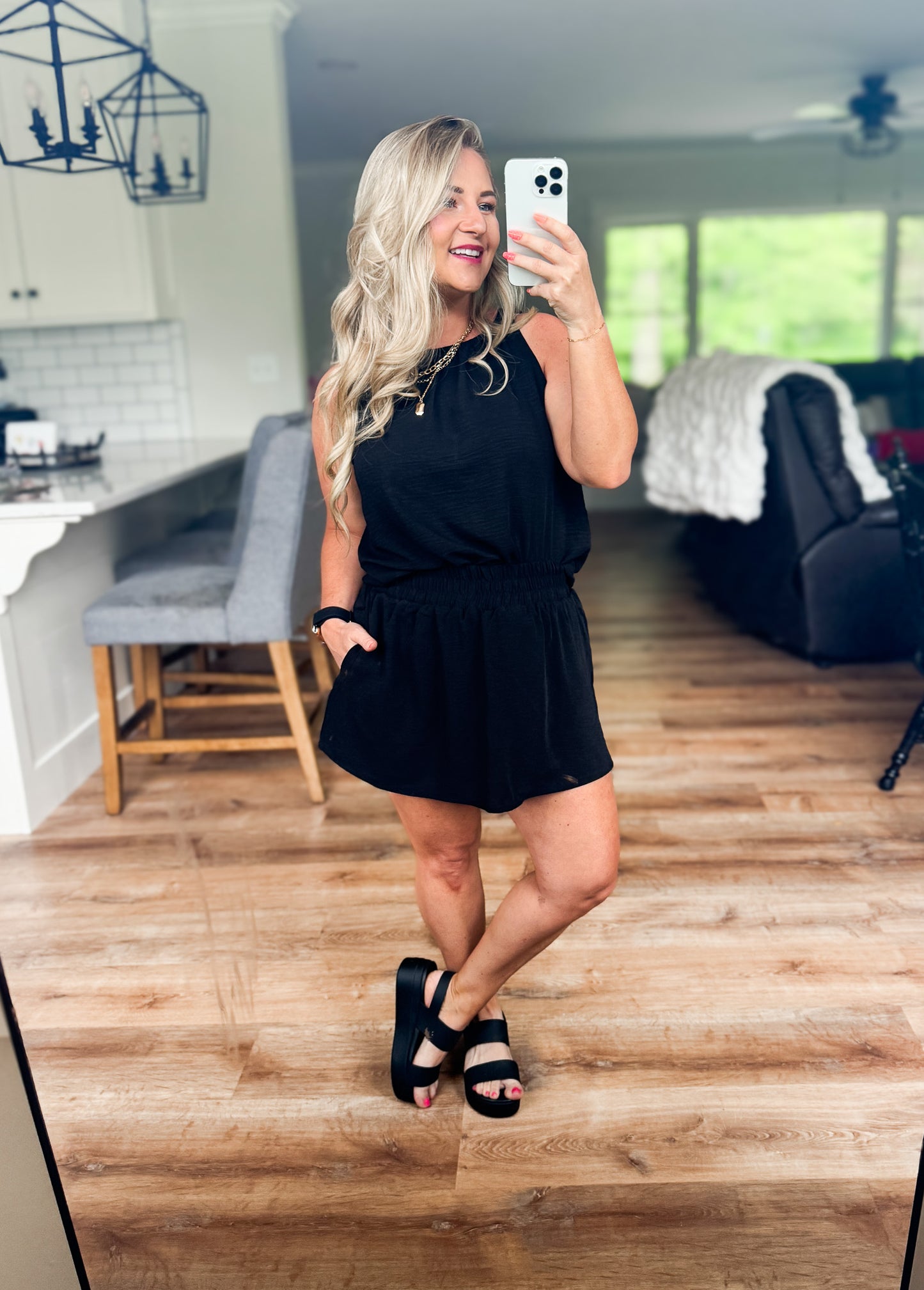 BROOKLYN AIRFLOW SKORT - BLACK