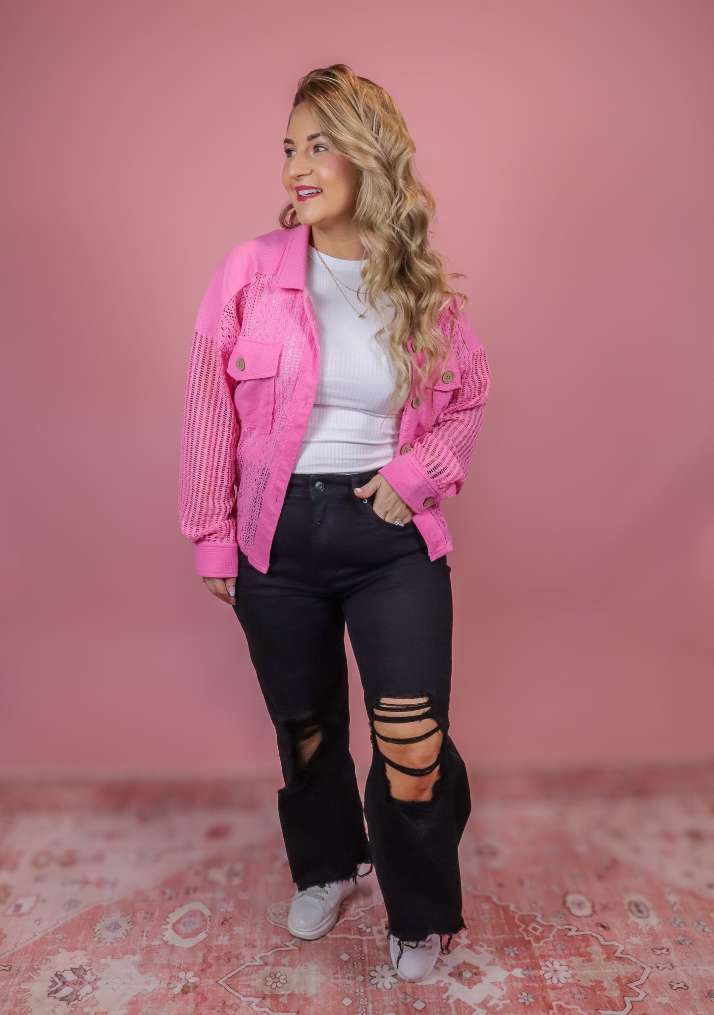 NEED YOU MORE LACE SHACKET