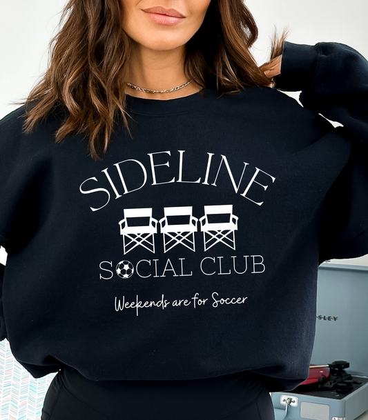 ADULT SOCCER SIDELINE SOCIAL CLUB CREWNECK
