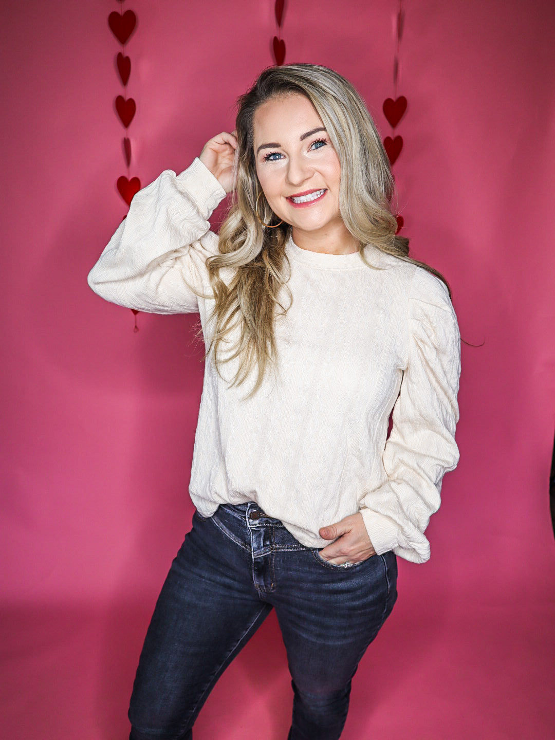 GOTTA HAVE IT CREAM TOP - FINAL SALE