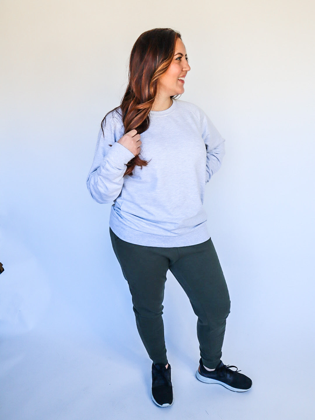 MADE FOR YOU FLEECE JOGGERS DARK OLIVE - FINAL SALE