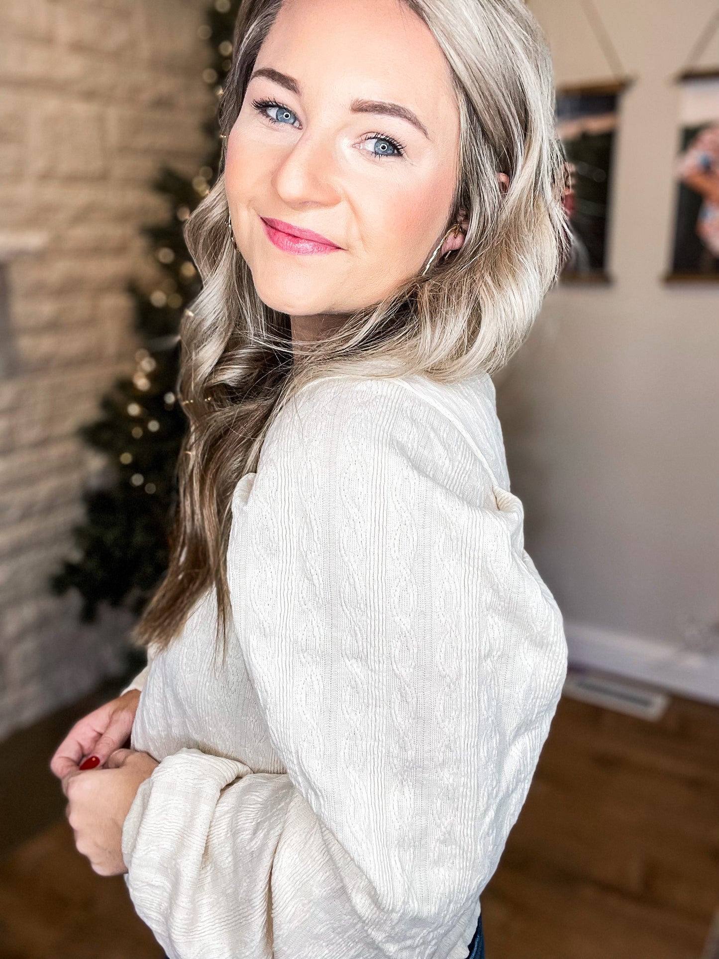 GOTTA HAVE IT CREAM TOP - FINAL SALE