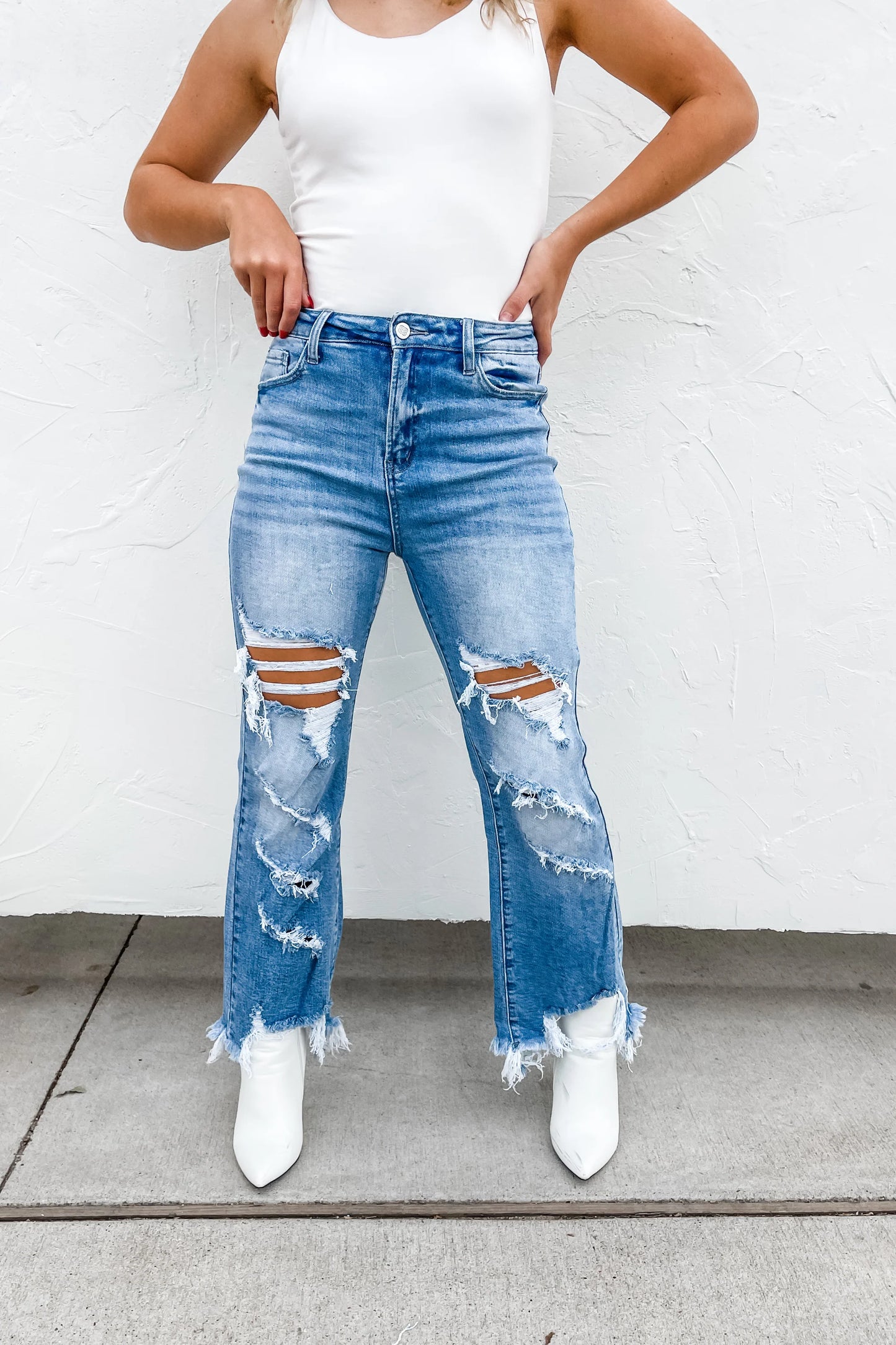 BLAKEY URBAN DISTRESSED JEANS