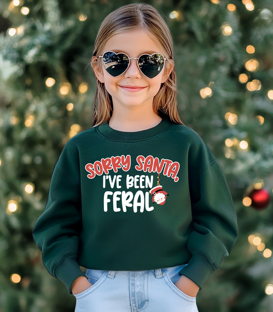 SORRY SANTA RED- YOUTH PJ EXCLUSIVE