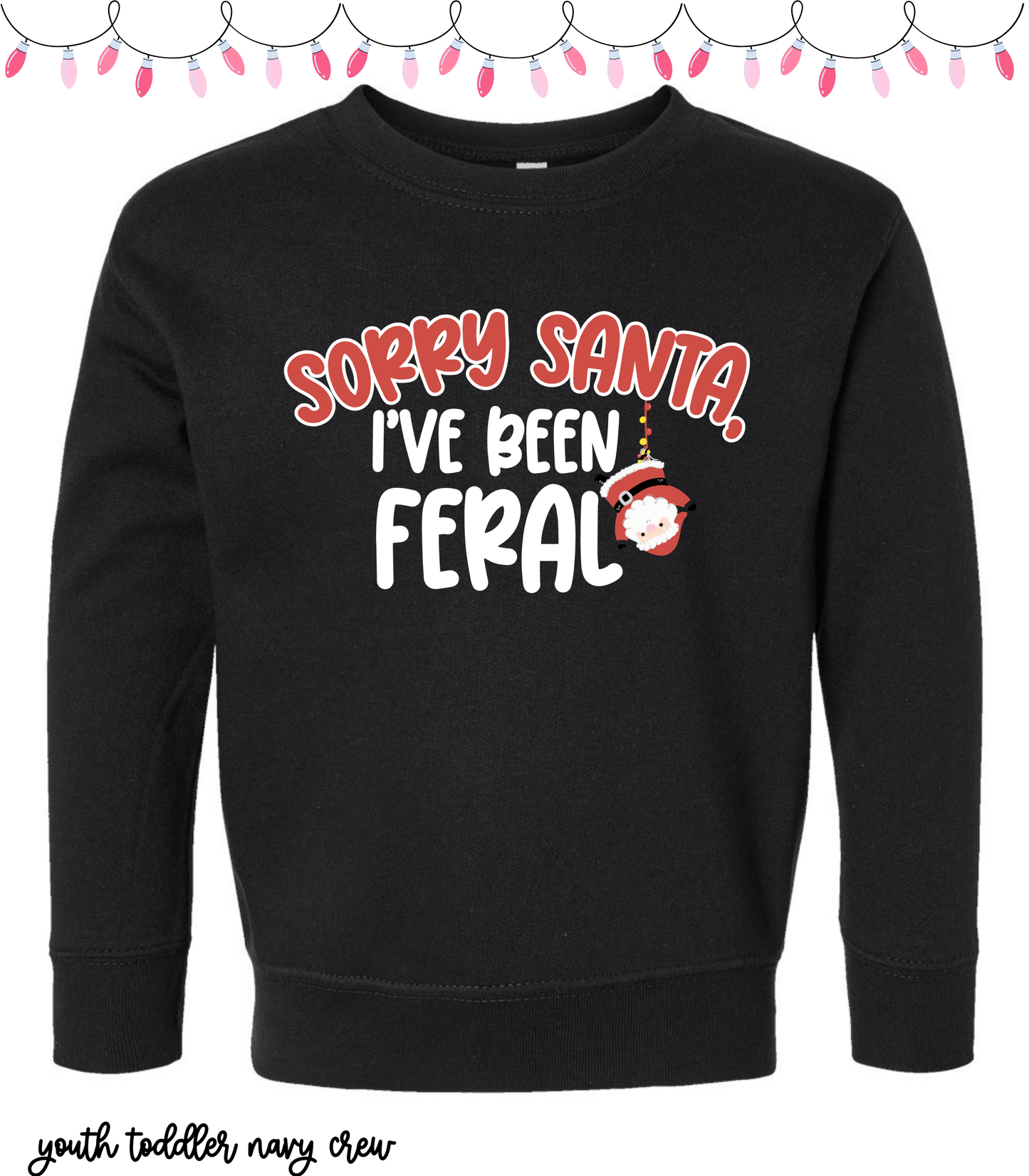 SORRY SANTA RED- YOUTH PJ EXCLUSIVE