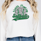 ADULT CUSTOMIZABLE SOFTBALL CHEETAH FILLED CREWNECK