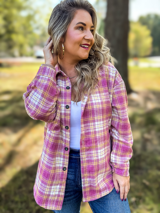 ALL THE GOOD FLANNEL SHACKET