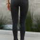 RISEN FEELS SO RIGHT BURNOUT BLACK HIGH WAIST JEANS