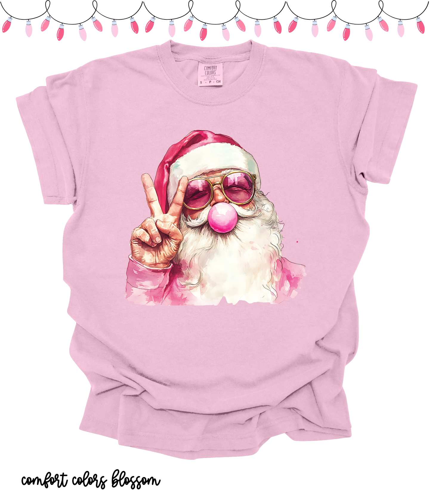 SANTA PINK BUBBLEGUM