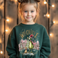 YOUTH HANDDRAWN GRINCH & MAX - TODDLER & YOUTH SWEATSHIRT OPTIONS