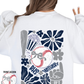 CUSTOM BOHO FLORAL BASEBALL FRONT & BACK - PJ EXCLUSIVE - MULTIPLE STYLES