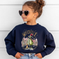 YOUTH HANDDRAWN GRINCH & MAX - TODDLER & YOUTH SWEATSHIRT OPTIONS