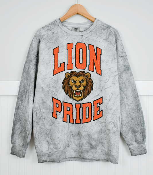THORNE HAND-DRAWN LION PRIDE - SWEATSHIRT OPTIONS