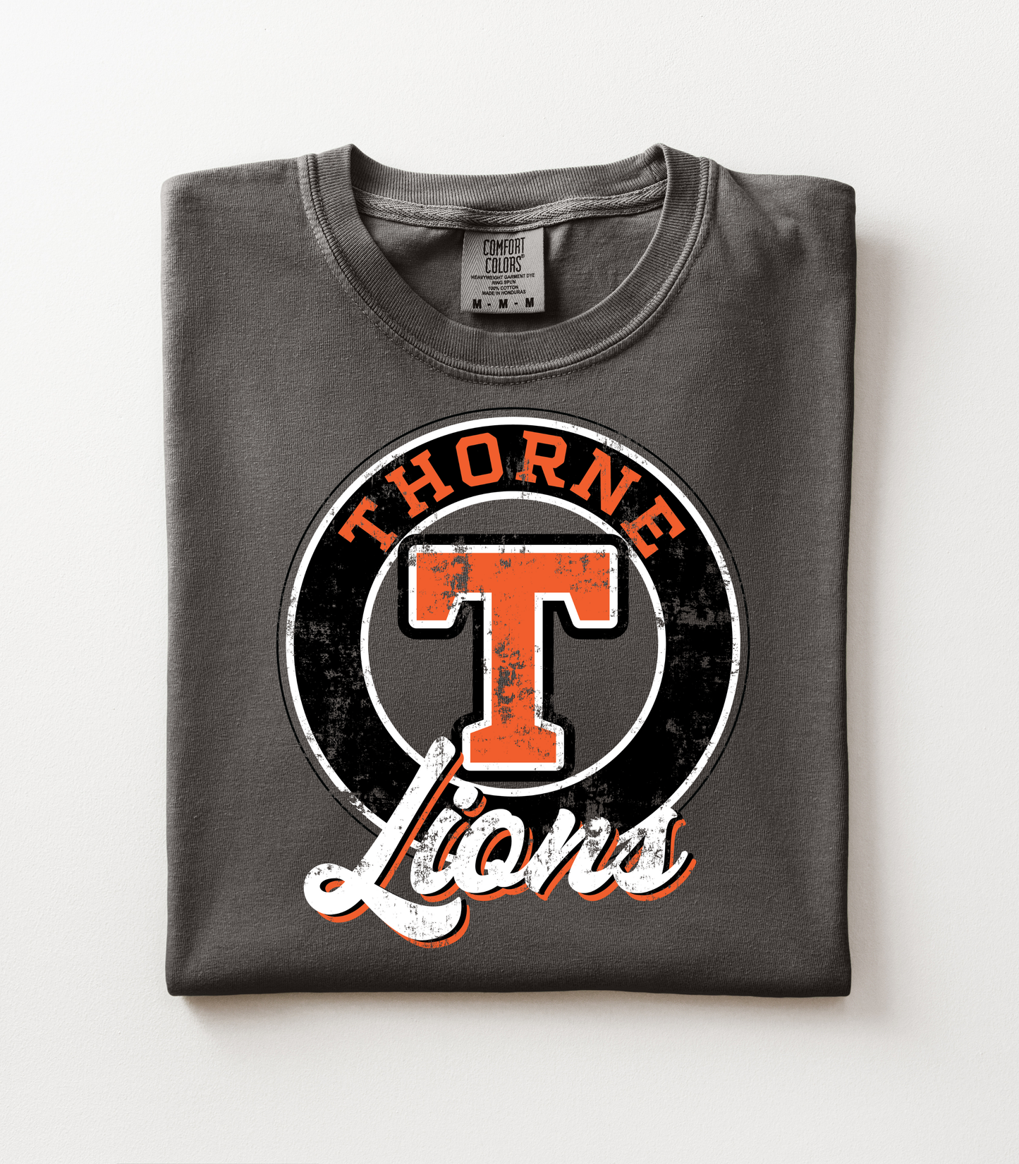 THORNE LIONS DISTRESSED CIRCLE - TEES + LONG SLEEVE TEES