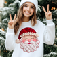 FAUX QUILTED SANTA - SWEATSHIRT OPTIONS