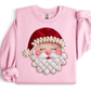 FAUX QUILTED SANTA - SWEATSHIRT OPTIONS