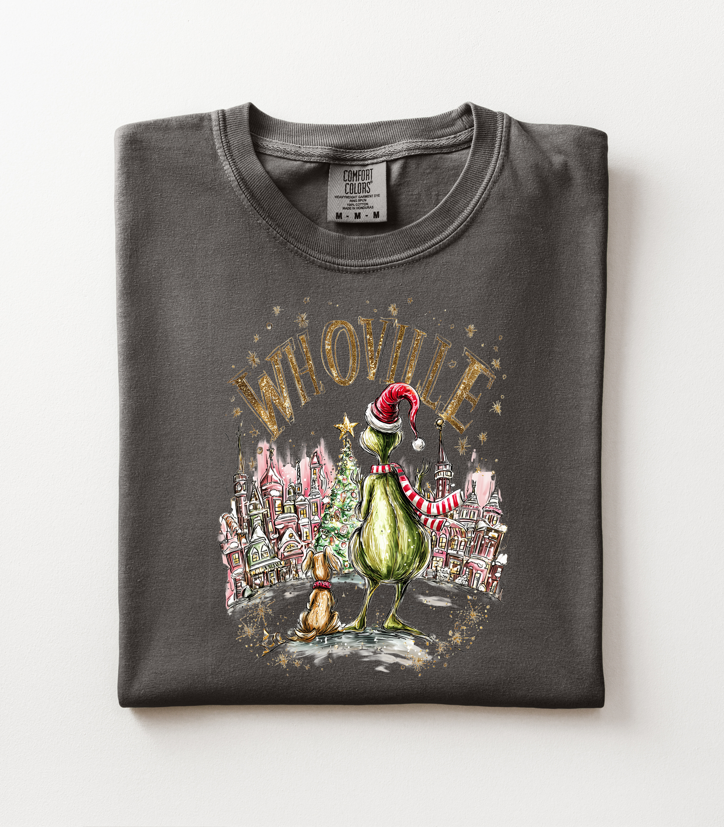 HANDDRAWN GRINCH & MAX - TEES + LONG SLEEVE TEES