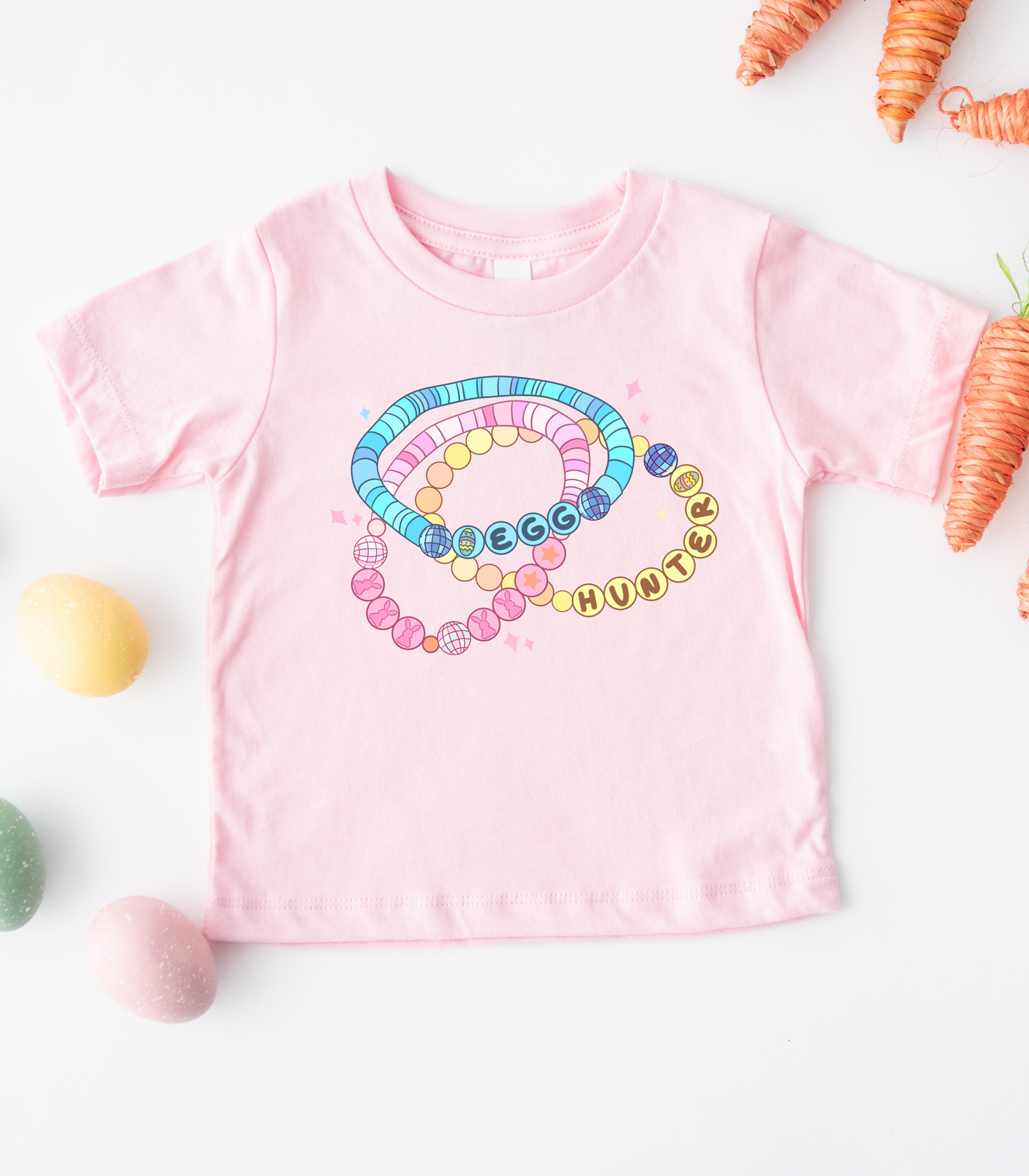 KIDS EGG HUNTING FRIENDSHIP BRACELET TEE