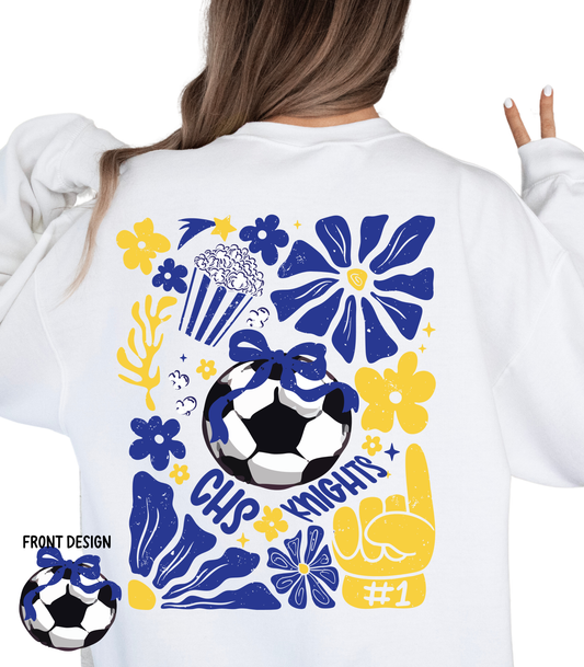 CUSTOM BOHO FLORAL SOCCER FRONT & BACK - PJ EXCLUSIVE - MULTIPLE STYLES