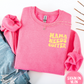 MAMA NEEDS COFFEE LEFT CHEST - CREWS + HOODIES