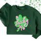 PRETTY IN PINK LUCKY TEE/CREW - TODDLER/YOUTH