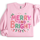 FAUX YARN PASTEL MERRY + BRIGHT - SWEATSHIRT OPTIONS