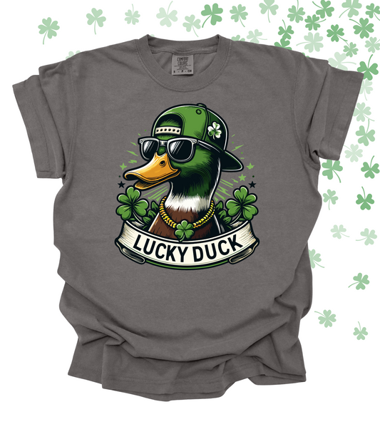 LUCKY DUCK TEE/CREW