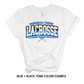 ADULT CUSTOMIZABLE SPLIT COLOR LACROSSE TEE OPTIONS