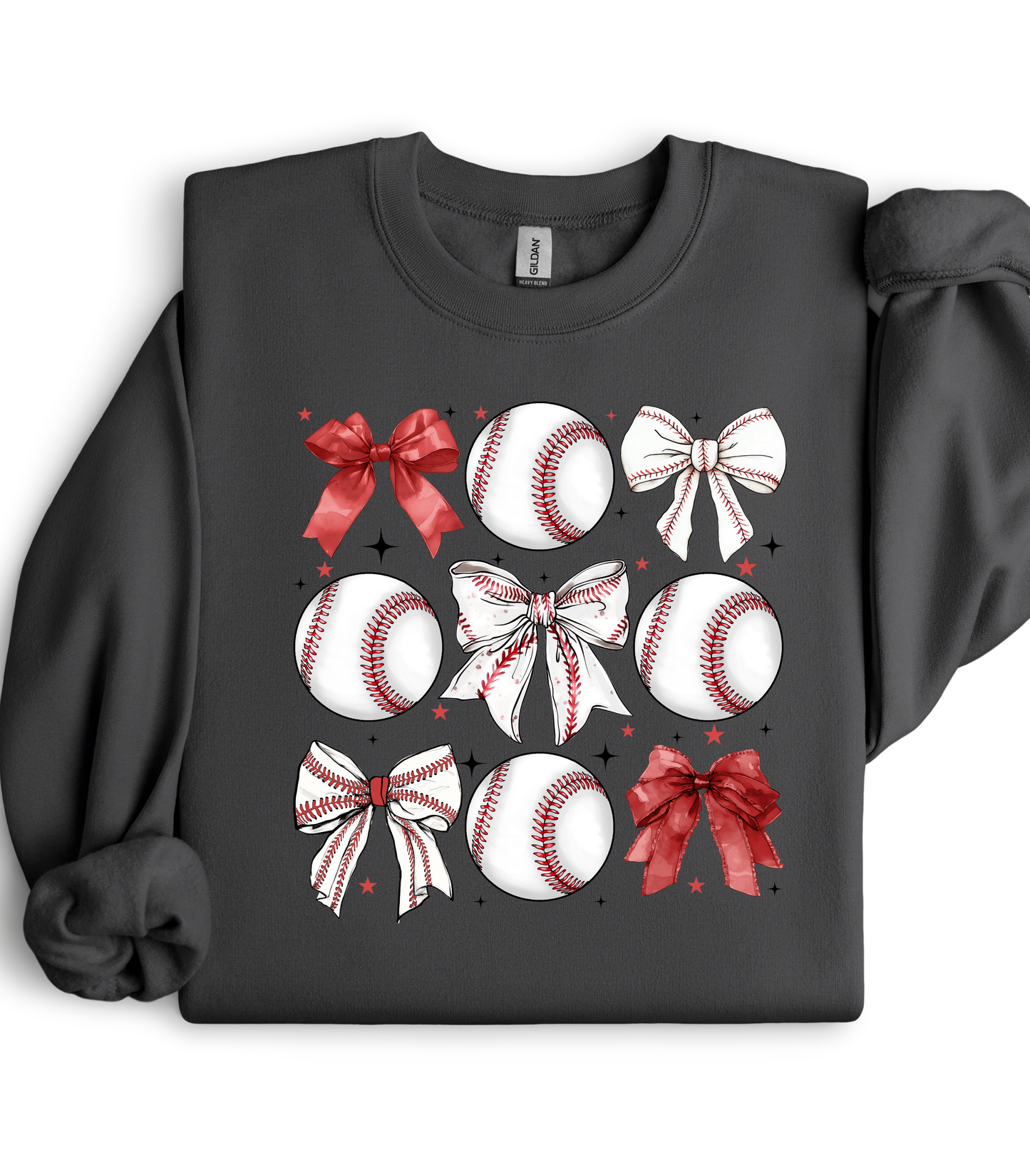 BASEBALL BOWS COLLAGE - MULTIPLE STYLES