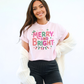 FAUX YARN PASTEL MERRY + BRIGHT - TEES + LONG SLEEVE TEES