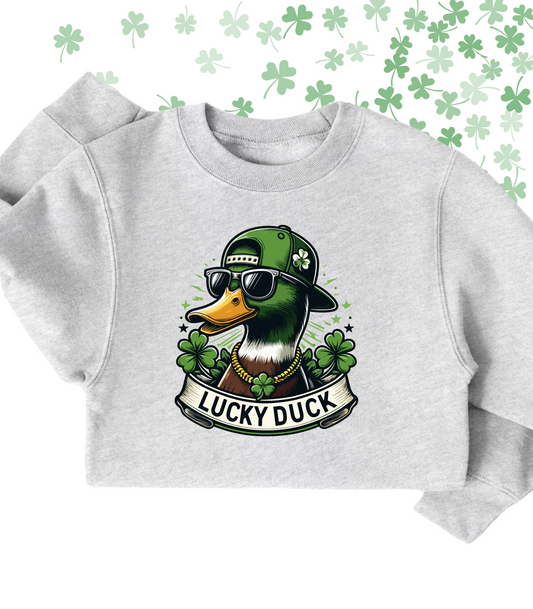 LUCKY DUCK TEE/CREW - TODDLER/YOUTH