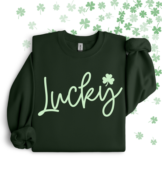 MINIMALIST LUCKY TEE/CREW