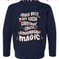 BELIEVE IN THE MAGIC FRONT BACK DESIGN- YOUTH PJ EXCLUSIVE