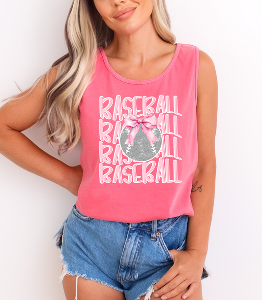 PINK BASEBALL STACKED - MULTIPLE STYLES