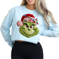 FAUX YARN GRINCH - SWEATSHIRT OPTIONS