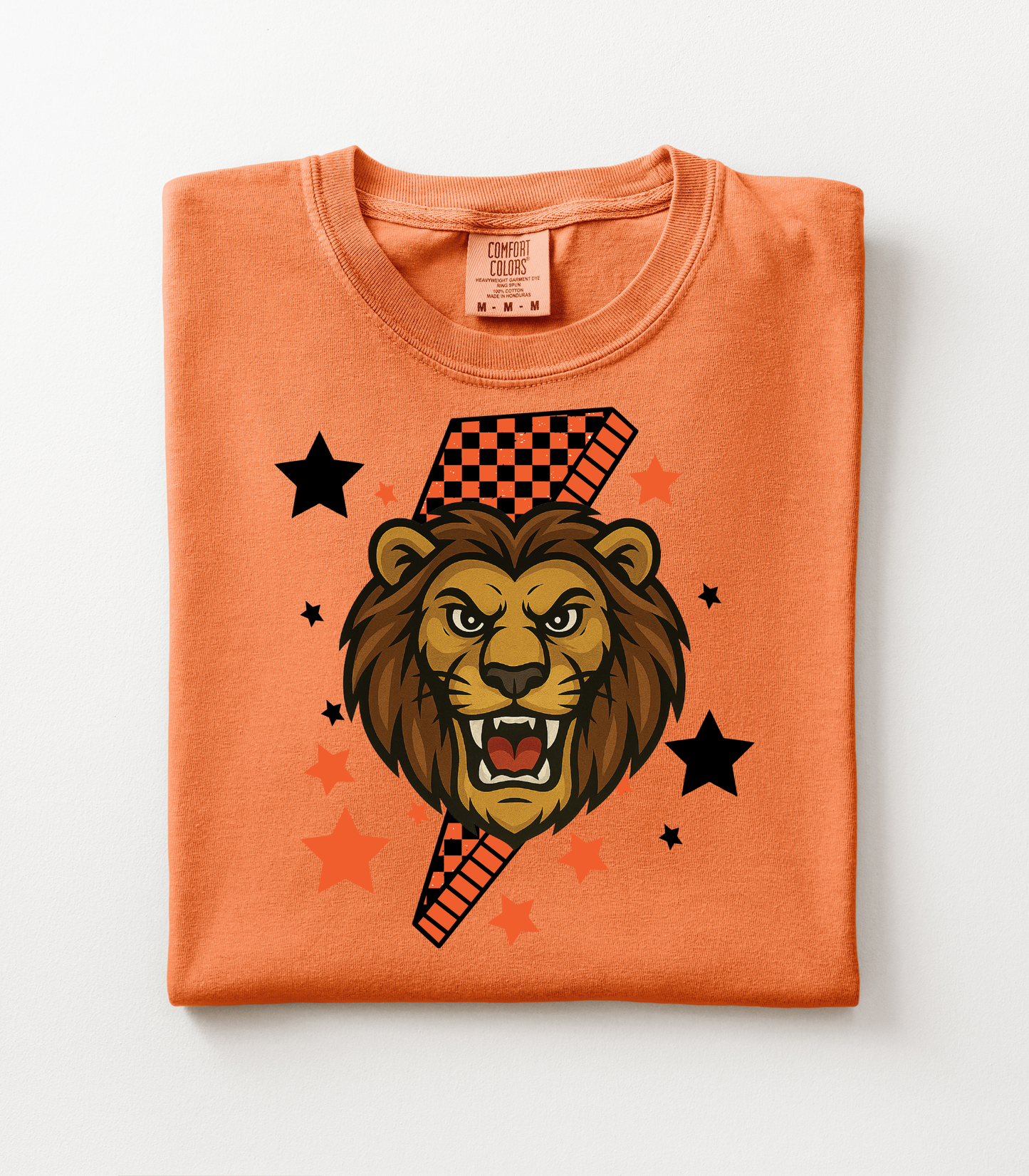 THORNE LIONS STAR BURST - TEES + LONG SLEEVE TEES