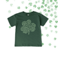 LEOPARD CLOVER TEE/CREW - TODDLER/YOUTH