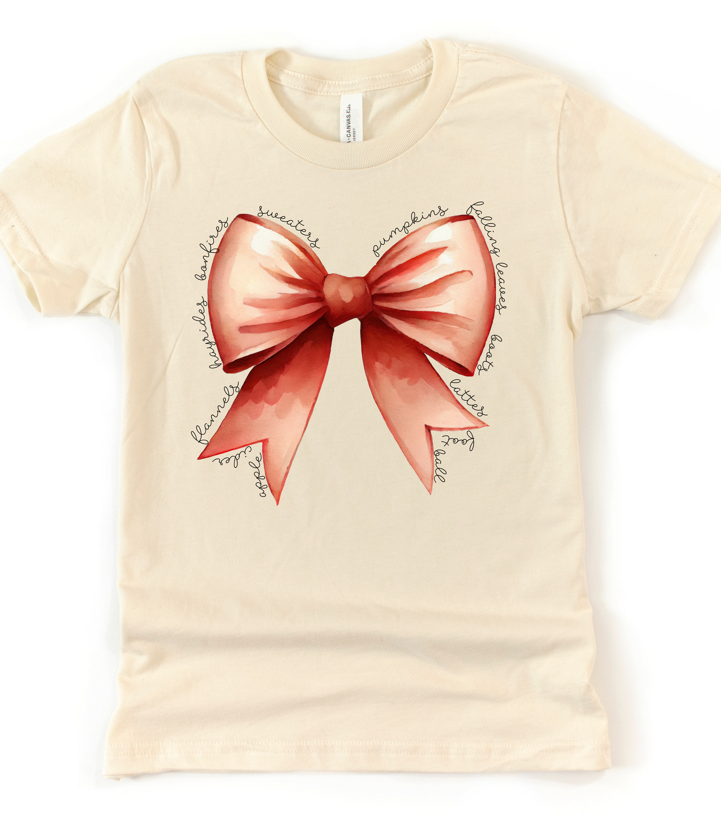 FALL THINGS CROQUETTE BOW KIDS