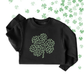 LEOPARD CLOVER TEE/CREW - TODDLER/YOUTH