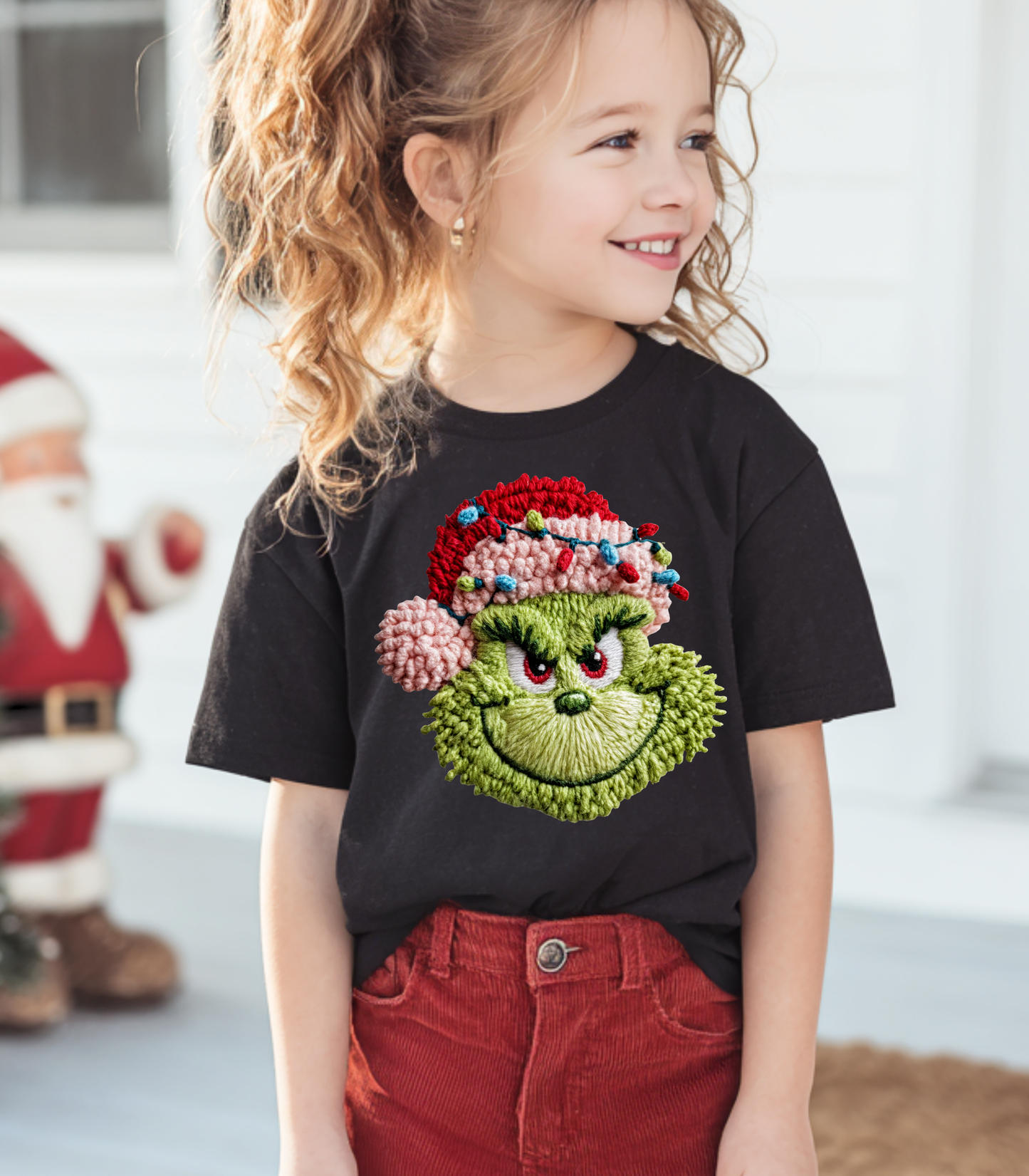 YOUTH FAUX YARN GRINCH - TODDLER & YOUTH TEES
