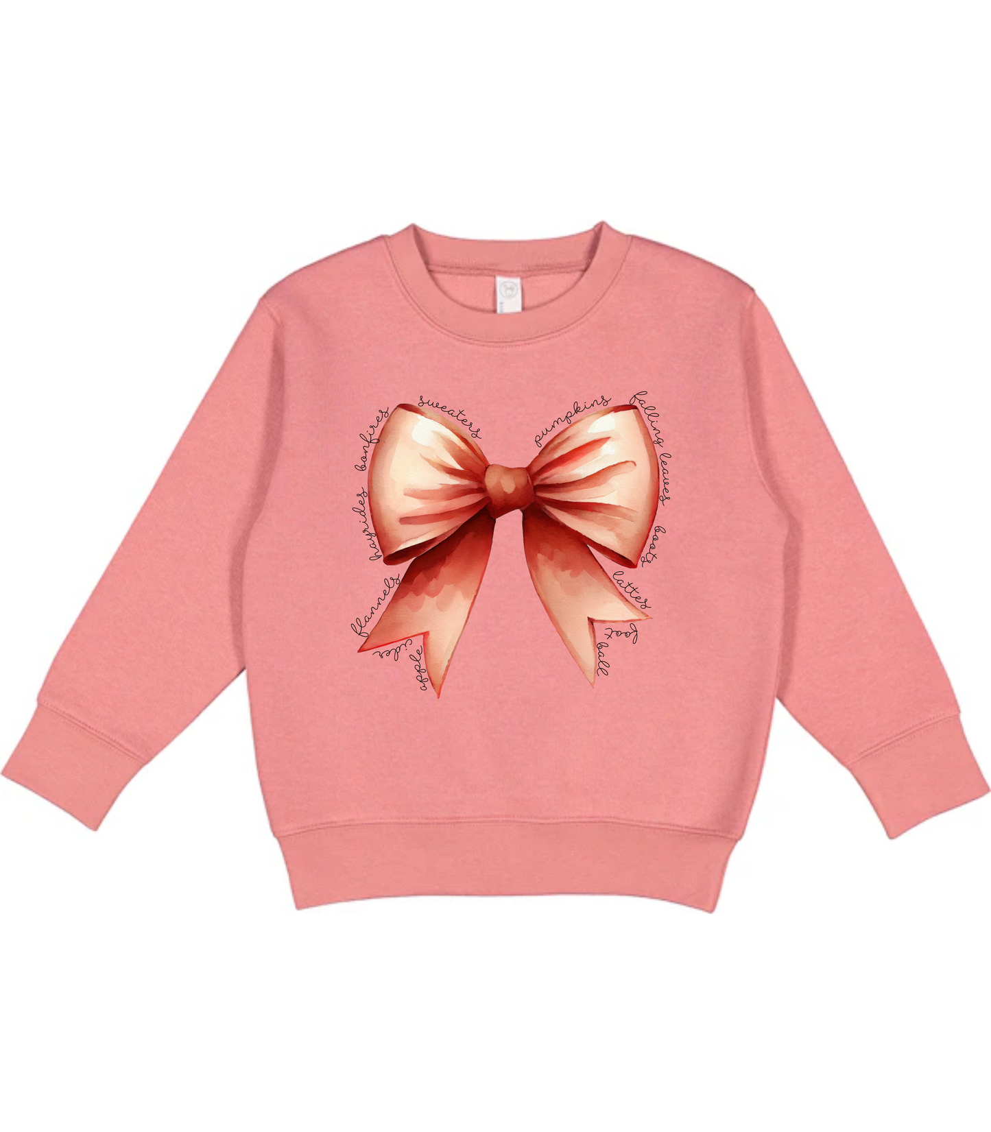 FALL THINGS CROQUETTE BOW KIDS