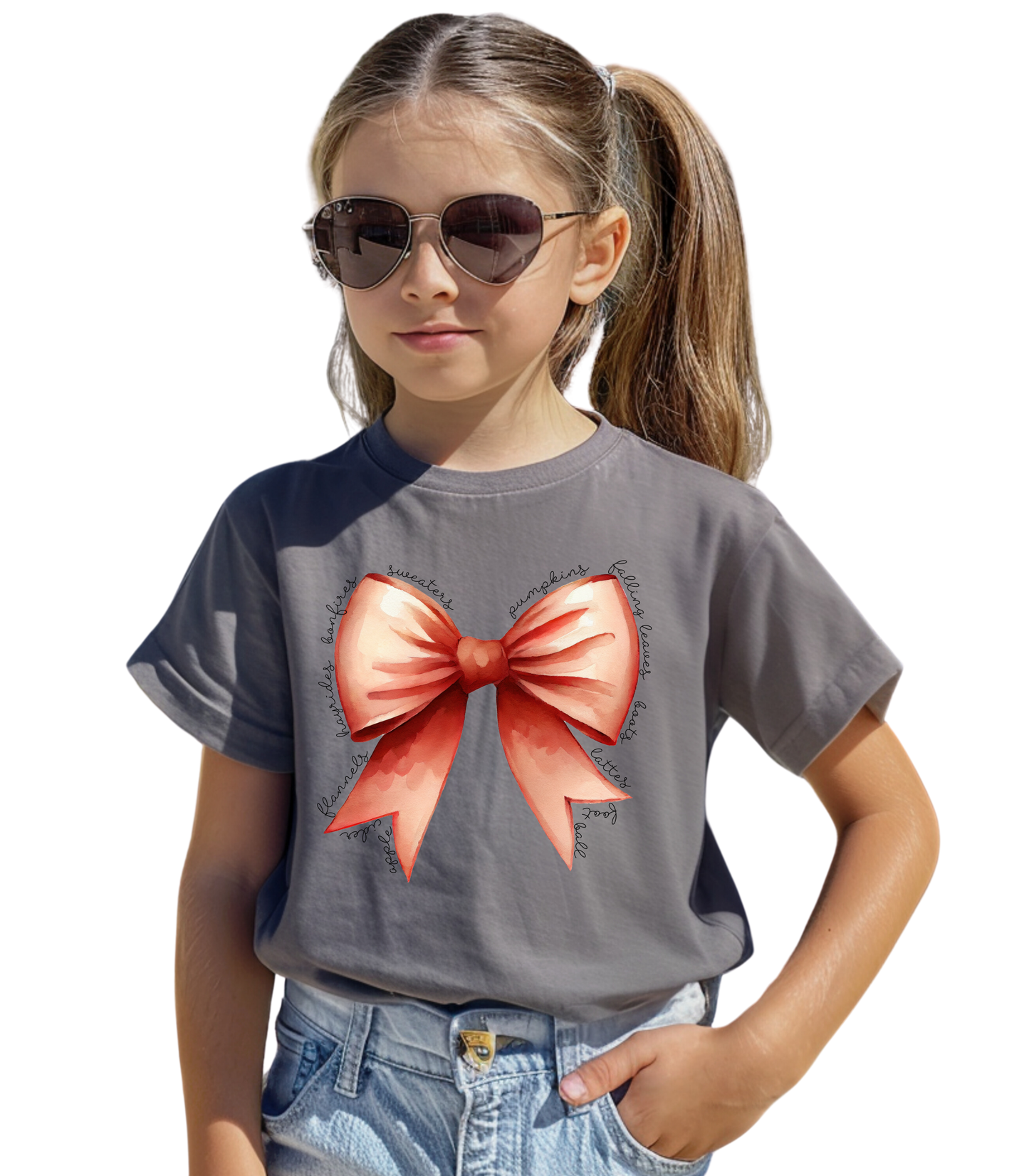 FALL THINGS CROQUETTE BOW KIDS