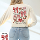 DECK THE HALLS FRONT+BACK - TEES + LONG SLEEVE TEES
