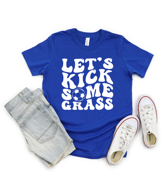 LET'S KICK SOME GRASS TEE OPTIONS